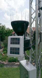 Integrierte Sensoreinheit ISS am Mast