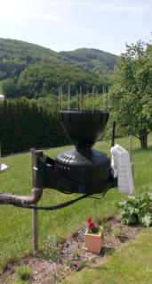 Regenmesser der Davis Vantage Pro 2