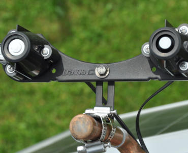 Detailansicht des UV- und Solarsensors